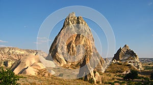 Cappadocia Fairy ChimneysÂ rock formationÂ nearby Goreme in Turkey